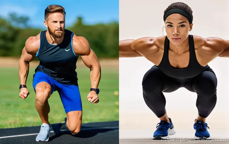 유전자 분석과 운동 유형 선택의 관계 - **Image Prompt: Unlocking Your Genetic Fitness Potential**
    "A vibrant and empowering image of an...